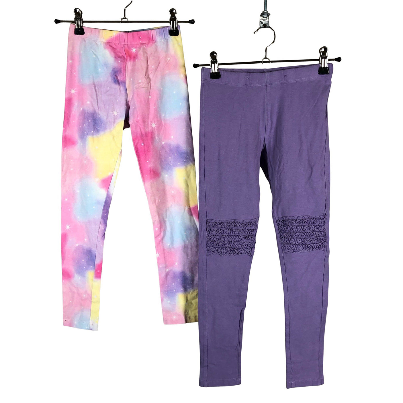 Tyttöjen Lindex - Leggingsit, koko 122 - 128 - Violetti (1)