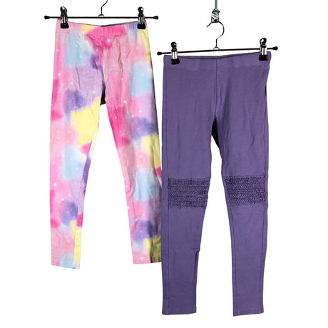 Tyttöjen Lindex - Leggingsit, koko 122 - 128 - Violetti ()