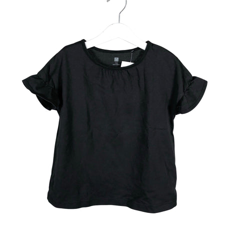 Tyttöjen Uniqlo - T-paita, koko 122 - 128 - Musta ()