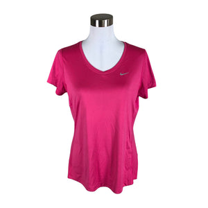 Naisten Nike - Urheilupaita, lyhyet hihat, koko 40 - Pinkki (1)