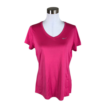 Naisten Nike - Urheilupaita, lyhyet hihat, koko 40 - Pinkki ()