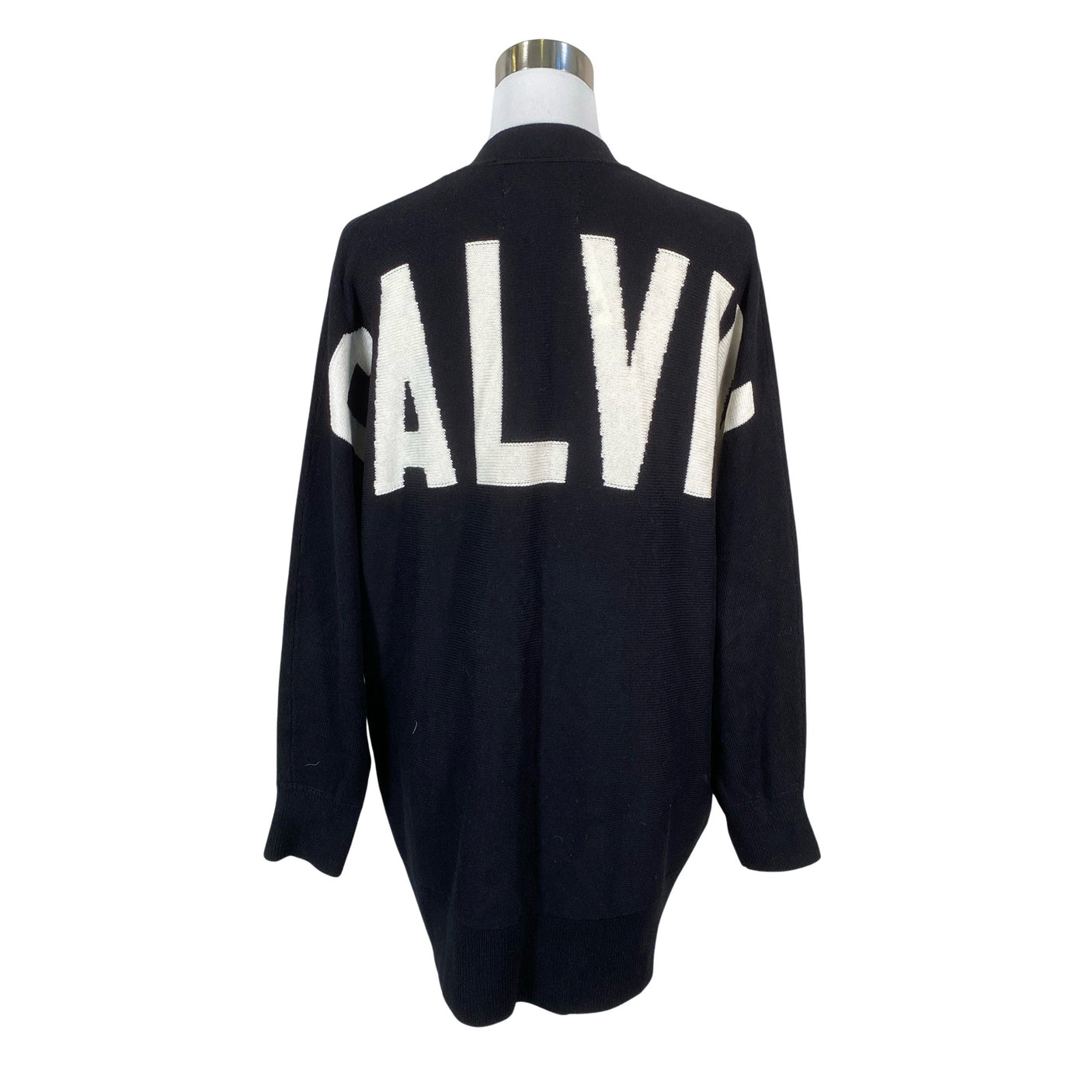 Naisten Calvin Klein Jeans - Neuletakki, koko 38 - Musta (2)