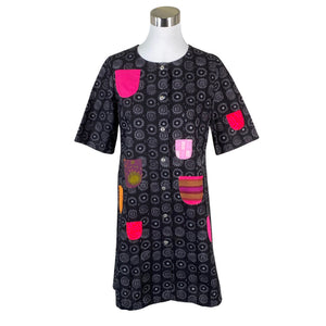 Naisten Marimekko - Kangasmekko, koko 36 - Musta (1)