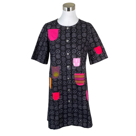 Naisten Marimekko - Kangasmekko, koko 36 - Musta ()