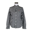 Naisten Fred Perry - Kauluspaita, koko 38 - Musta ()
