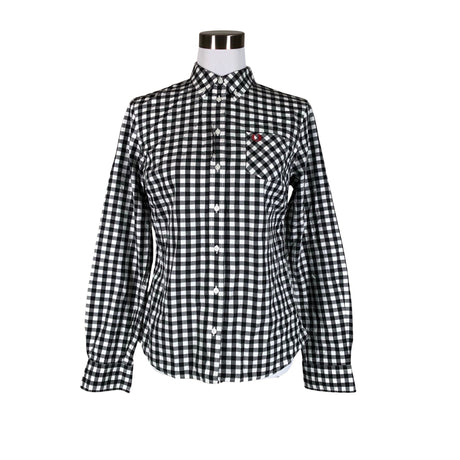 Naisten Fred Perry - Kauluspaita, koko 38 - Musta ()