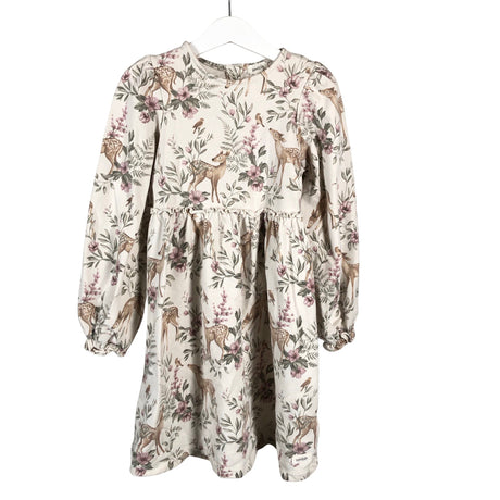 Tyttöjen Newbie - Collegemekko, koko 122 - 128 - Luonnonvalkoinen ()