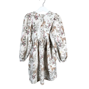 Tyttöjen Newbie - Collegemekko, koko 122 - 128 - Luonnonvalkoinen (2)