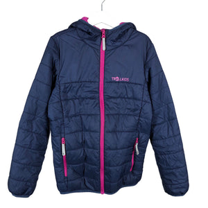 Unisex Trollkids - Kevyttoppatakki, koko 134 - 140 - Musta (1)