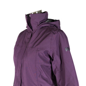 Naisten Helly Hansen - Kevyttoppatakki, koko 34 - Violetti (3)