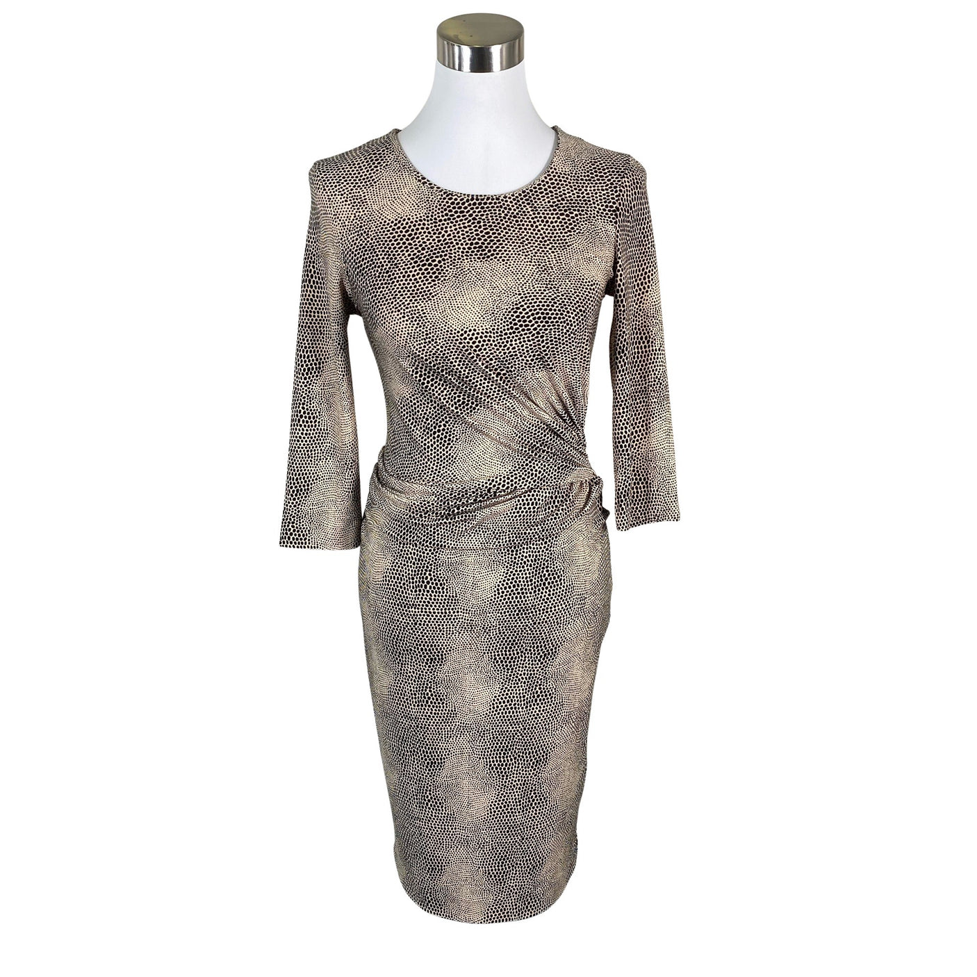 Naisten InWear - Trikoomekko, koko 34 - Beige (1)