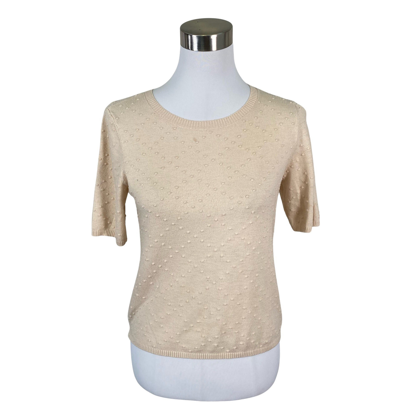 Naisten Esprit - Neulepaita, koko 34 - Beige (1)