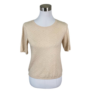 Naisten Esprit - Neulepaita, koko 34 - Beige (1)