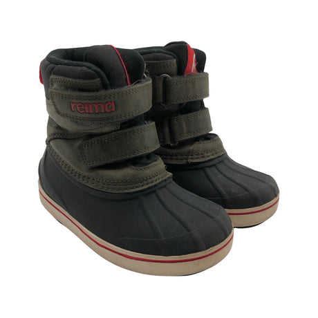 Unisex Reima - Talvikengät, koko 24 - Vihreä (2)