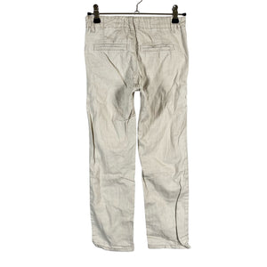 Poikien Lindex - Kangashousut, koko 122 - 128 - Beige (2)