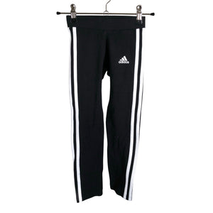 Tyttöjen Adidas - Leggingsit, koko 116 - 122 - Musta (1)