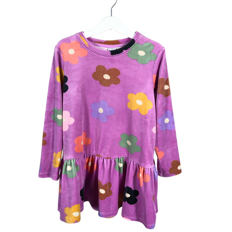 Tyttöjen Lindex - Trikoomekko, koko 116 - 122 - Violetti ()