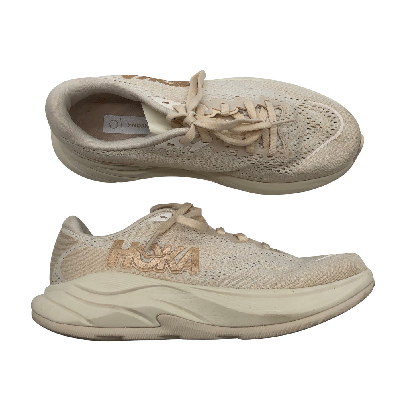 Naisten Hoka One One - Juoksukengät, koko 38 - Beige (1)