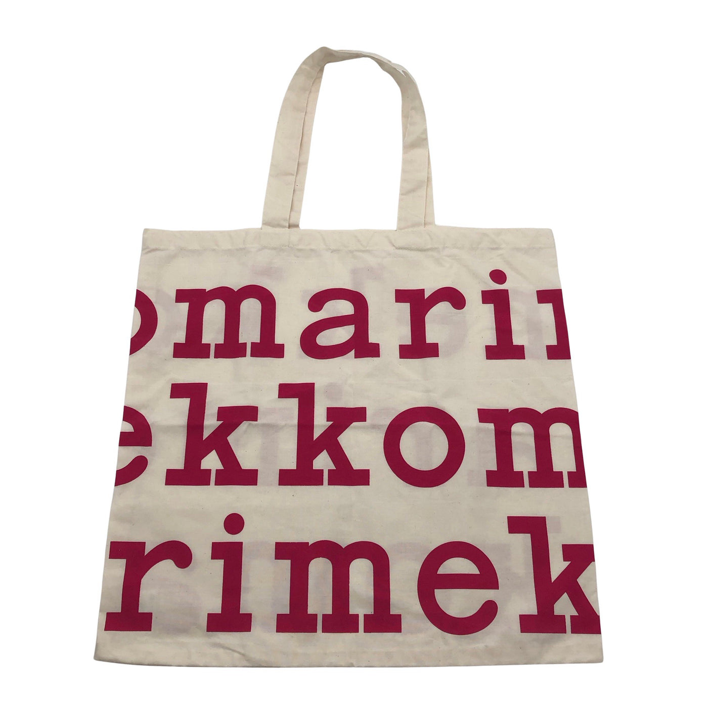 Naisten Marimekko - Ostoskassi, koko Maxi - Pinkki (1)