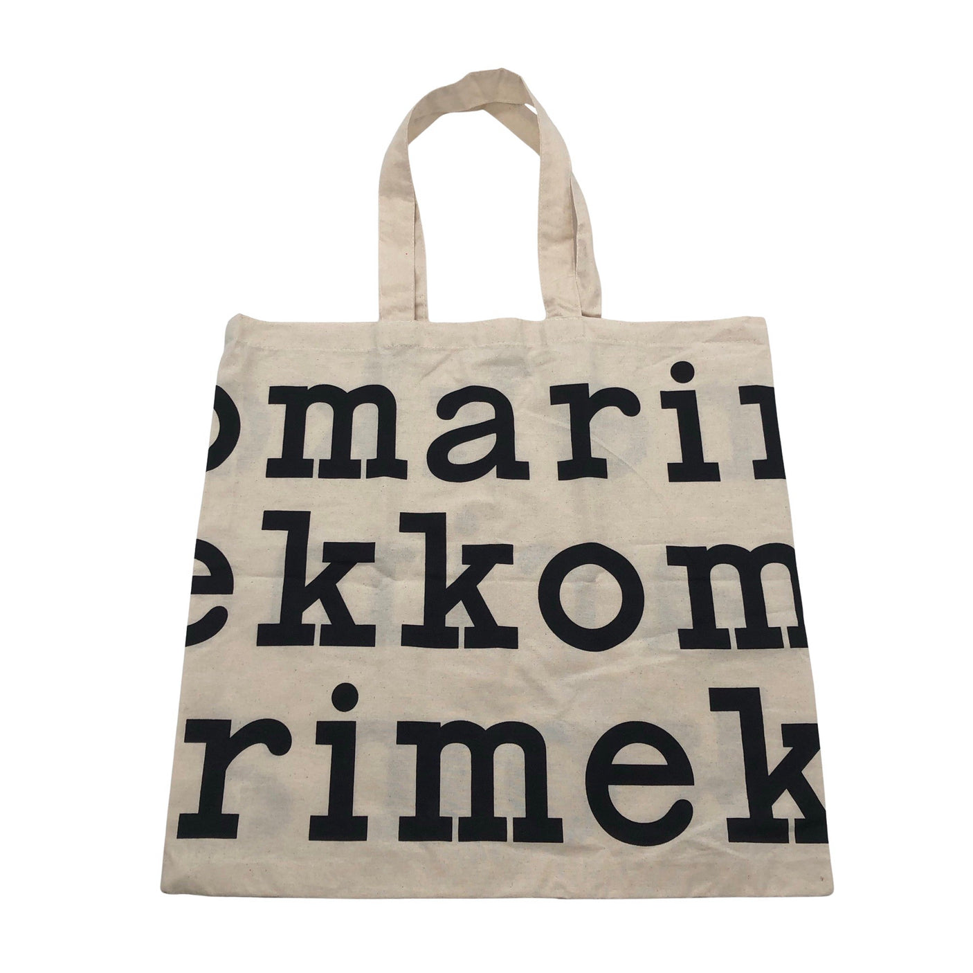 Naisten Marimekko - Ostoskassi, koko Maxi - Musta (1)