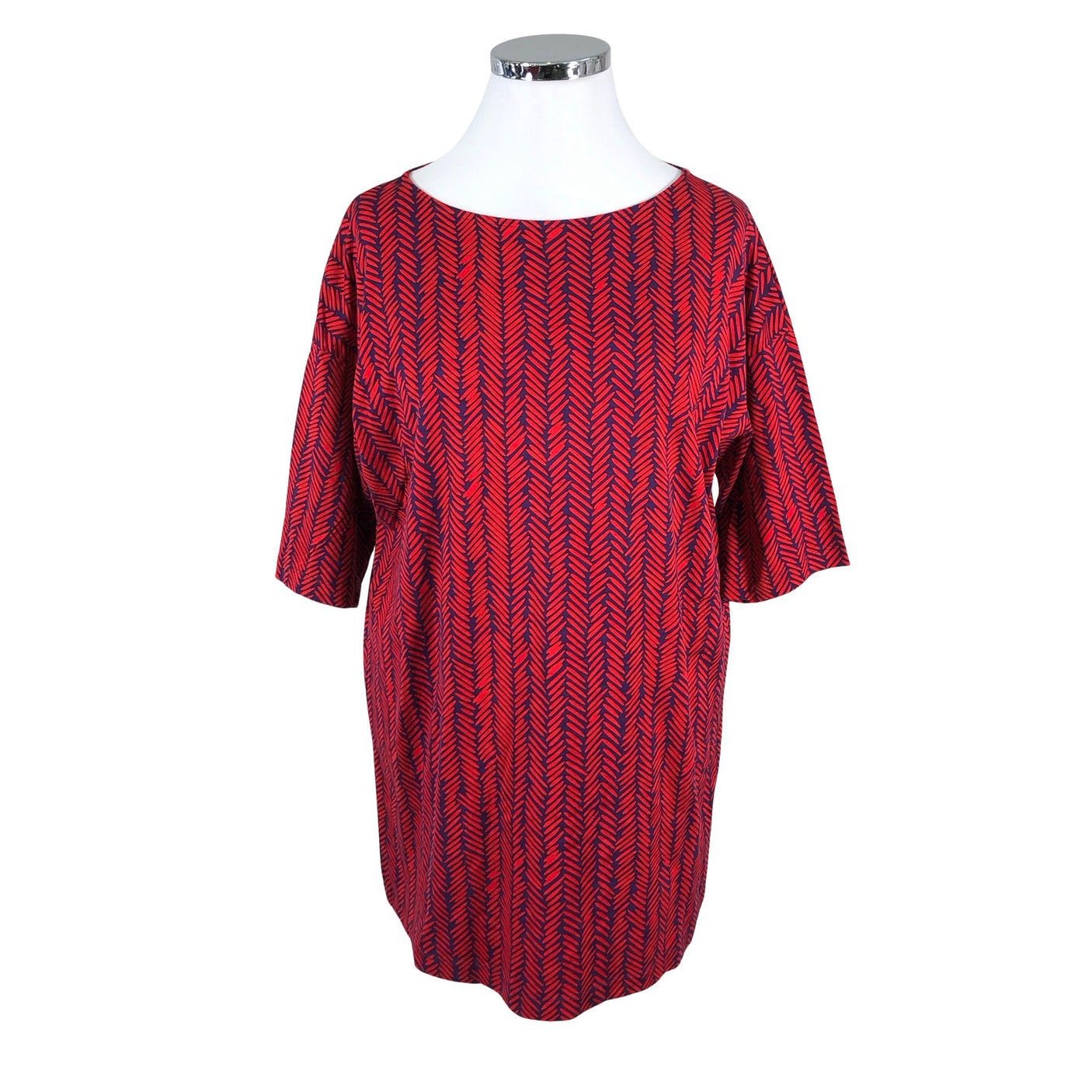 Naisten Marimekko - Trikoomekko, koko 42 - Punainen (1)