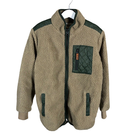 Unisex POMPdeLUX - Fleecetakki, koko 134 - 140 - Ruskea ()