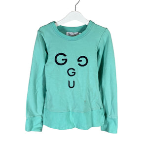 Unisex Gugguu - Collegepaita, koko 134 - 140 - Vihreä (1)
