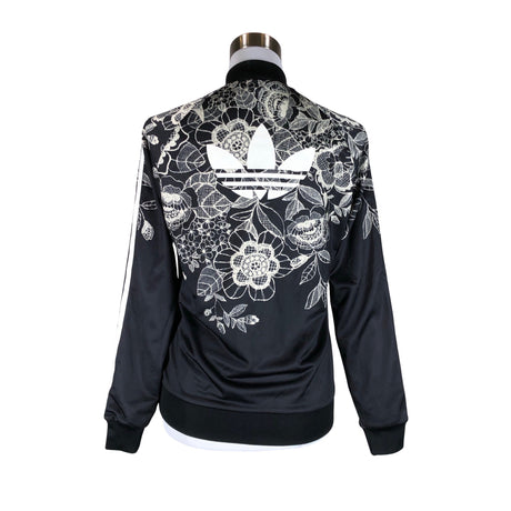 Naisten Adidas - Verryttelytakki, koko 34 - Musta (2)