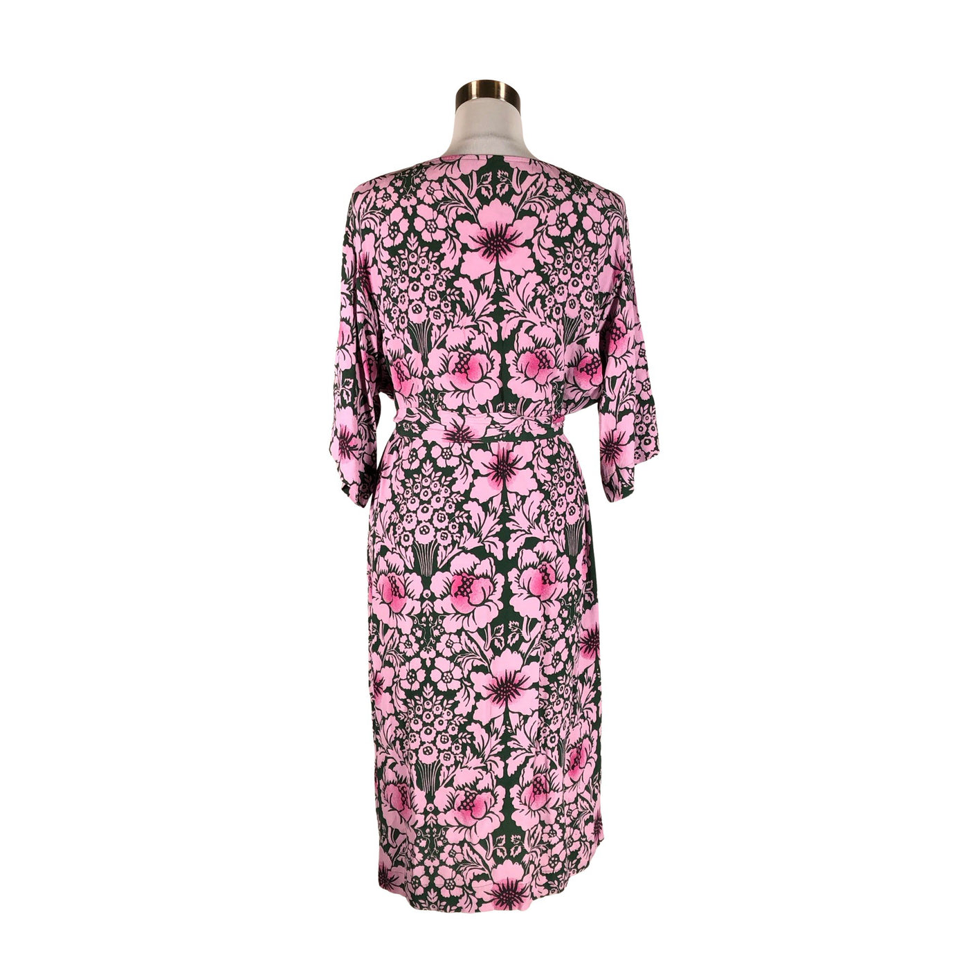 Naisten Marimekko - Sifonkimekko, koko 40 - Vihreä (2)