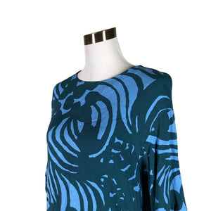 Naisten Marimekko - Sifonkimekko, koko 38 - Sininen (3)