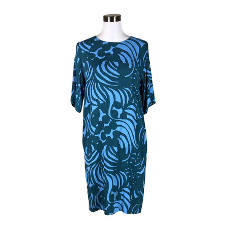 Naisten Marimekko - Sifonkimekko, koko 38 - Sininen ()