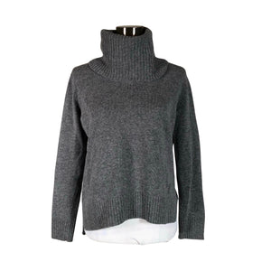 Naisten Benetton - Neulepaita, koko 36 - Harmaa (1)