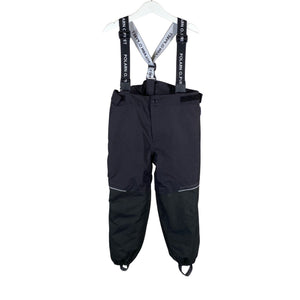 Unisex Polarn O. Pyret - Toppahousut, koko 110 - 116 - Musta (1)
