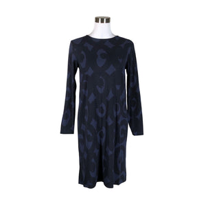 Naisten Marimekko - Trikoomekko, koko 38 - Sininen (1)