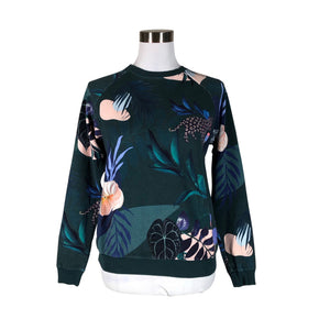 Naisten Uhana Design - Collegepaita, koko 34 - Vihreä (1)