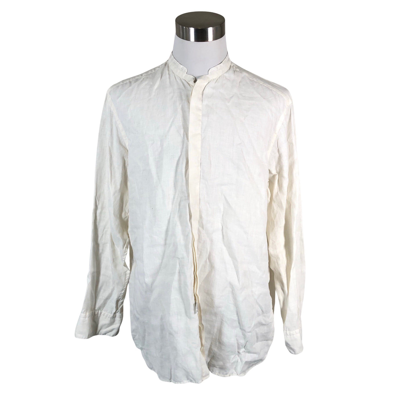 Miesten Van Laack - Kauluspaita, koko XXL - Beige (1)