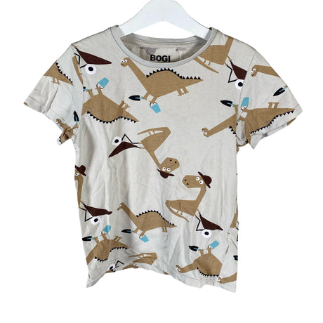 Unisex Bogi - T-paita, koko 128 - 134 - Harmaa ()