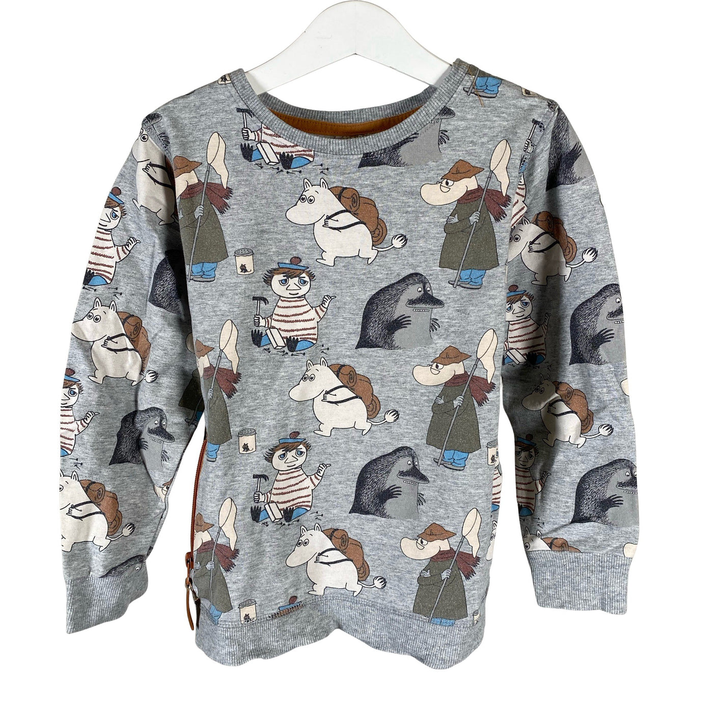 Unisex Martinex - Collegepaita, koko 116 - 122 - Harmaa (1)