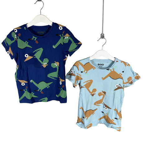 Unisex Bogi - T-paita, koko 116 - 122 - Sininen ()