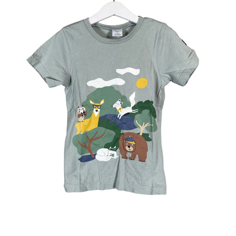 Unisex Polarn O. Pyret - T-paita, koko 110 - 116 - Vihreä ()