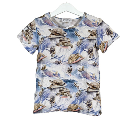 Unisex Gugguu - T-paita, koko 128 - 134 - Vaaleansininen ()