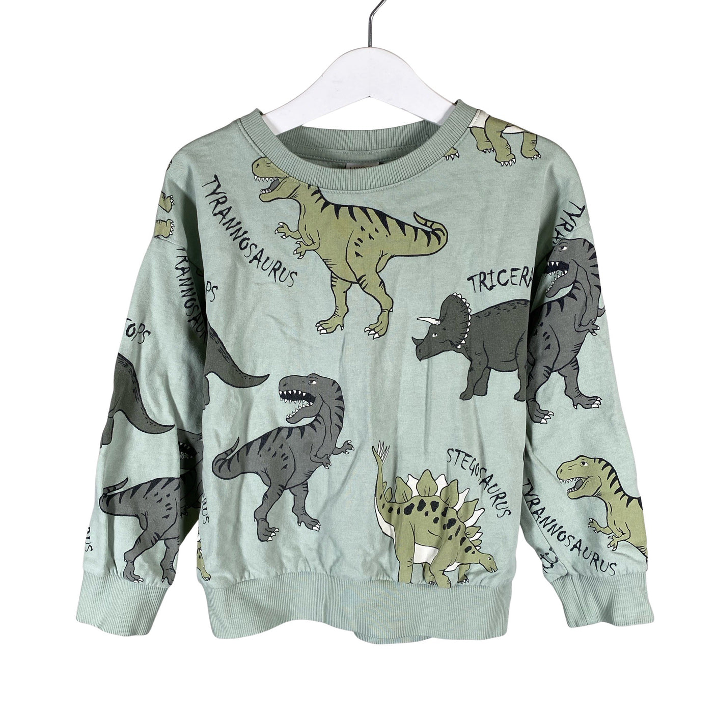 Unisex Lindex - Collegepaita, koko 110 - 116 - Vihreä (1)