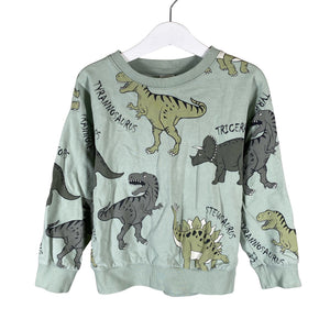 Unisex Lindex - Collegepaita, koko 110 - 116 - Vihreä (1)