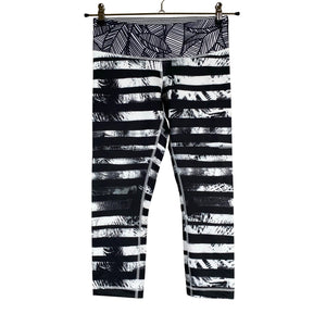 Naisten Lululemon - Urheilucaprit, koko 38 - Musta (1)