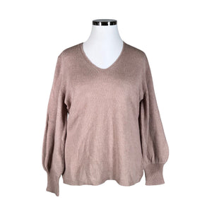 Naisten Marina Rinaldi - Neulepaita, koko 46 - Beige (1)