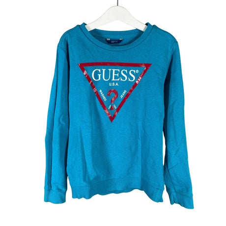 Unisex Guess - Collegepaita, koko 134 - 140 - Sininen ()