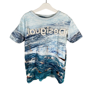 Poikien Desigual - T-paita, koko 146 - 152 - Sininen (1)