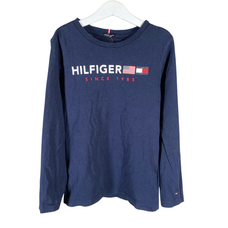 Poikien Tommy Hilfiger - Trikoopaita, koko 128 - 134 - Sininen ()