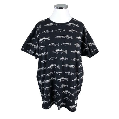 Naisten Riva Clothing - T-paita, koko 44 - Musta ()
