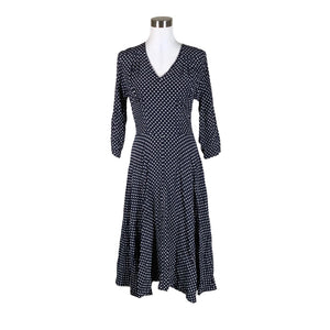 Naisten Jumperfabriken - Sifonkimekko, koko 38 - Sininen (1)